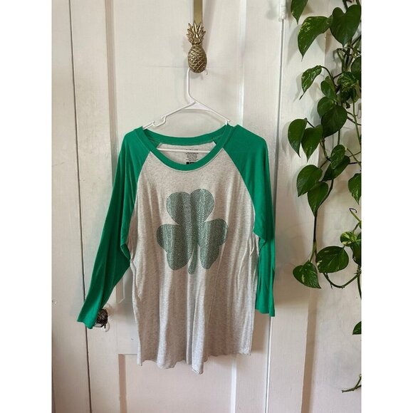 SoRock women’s size large St Patrick’s Day long sleeve shirt - Picture 1 of 7